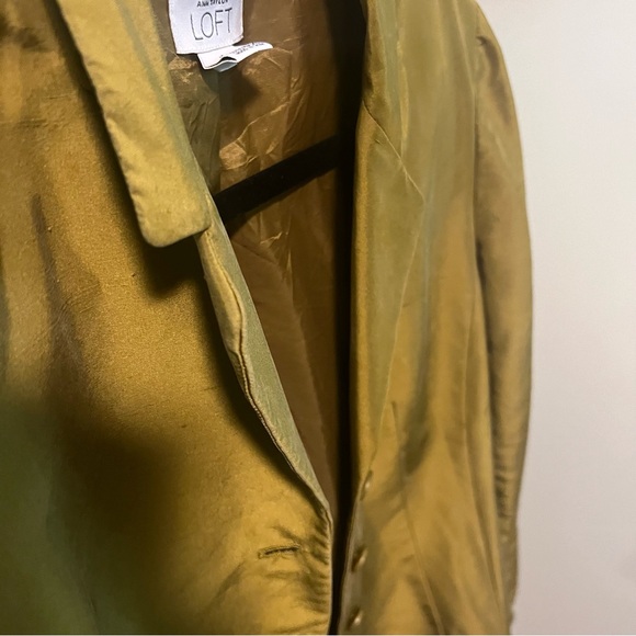100% Silk Jacket vintage Ann Taylor Loft - Picture 6 of 6